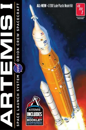 1 200 AMT 1423 Artemis I - Space Launch System Plastic Modelbouwpakket Gratis Retour