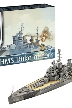 1 1200 Revell 05182 Battleship HMS Duke of York Plastic Modelbouwpakket Direct Verzonden