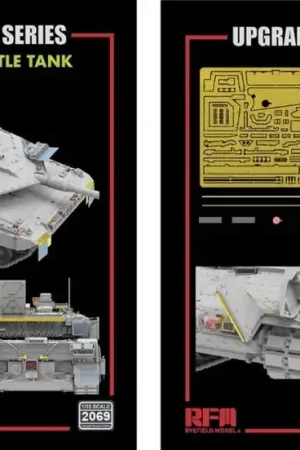 1 35 Rye Field Model 2069 Upgrade set voor RFM5109 - Tank Leopard 2 A7 Accessoires set Uitverkoop