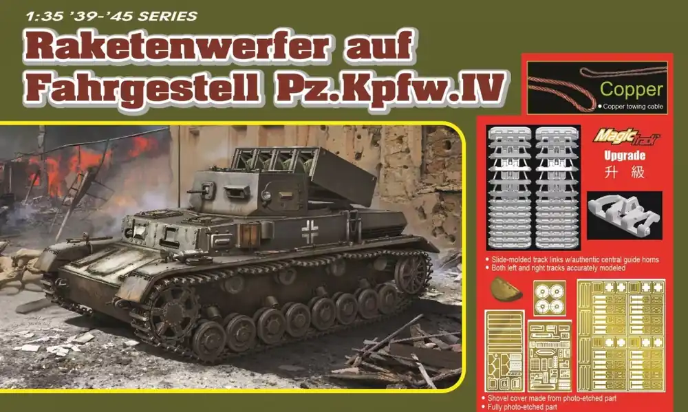 1 35 Dragon 6883 Raketenwerfer auf Fahrgestell Pz.Kpfw.IV Plastic Modelbouwpakket Fabrieksprijs