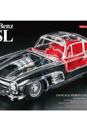 1 24 Tamiya 24366 Mercedes-Benz 300SL - Volledig doorzichtig - Limited Version Plastic Modelbouwpakket Weekendaanbieding