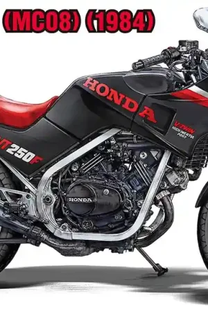 1 12 Hasegawa 21755 Honda VT250F (MC08) (1984) "Black Color" - Limited Edition Plastic Modelbouwpakket Shop Nu