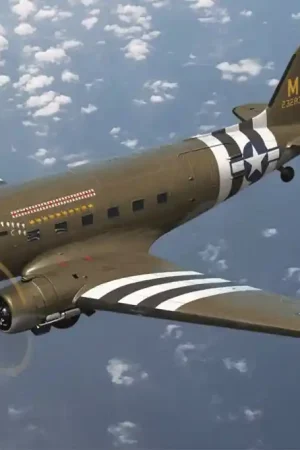 Hete Deal 1 144 Academy 12633 Douglas DC-3 USAAF C-47 Skytrain - Propeller Vliegtuig Plastic Modelbouwpakket