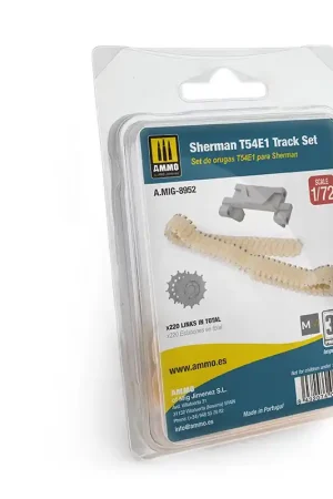 1 72 AMMO MIG 8952 Sherman T54E1 Tracks Set - Resin Detailing Set Resin onderdeel Koop Online