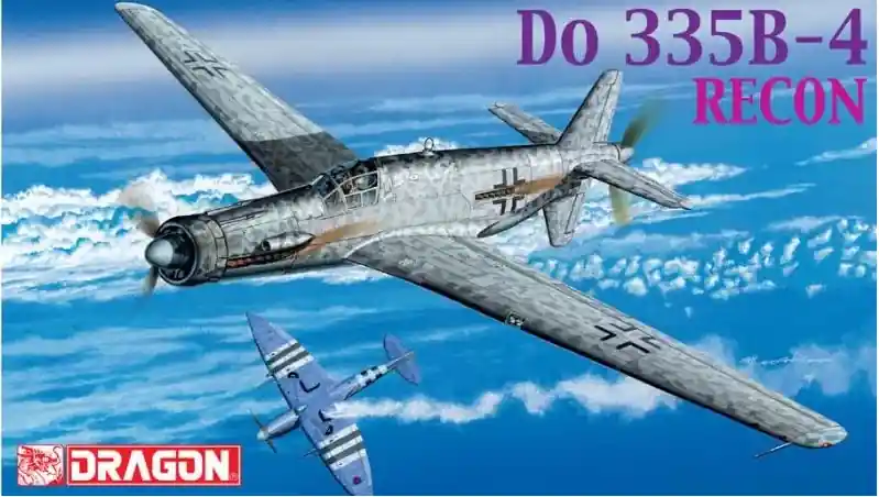1 72 Dragon 5033 Dornier Do 335B-4 - Recon - Propeller Vliegtuig Plastic Modelbouwpakket Dagaanbieding