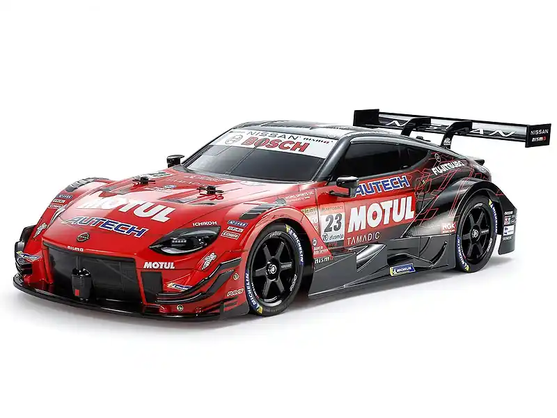 1 10 Tamiya 47503 RC Auto Motul Autech Z 2023 TT-02 - Body in Kleur RC Plastic Modelbouwpakket Bestseller