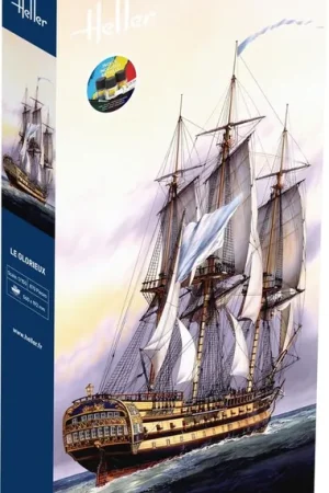 Superprijs 1 150 Heller 58889 Lijnschip Le Glorieux - Starter Kit Plastic Modelbouwpakket