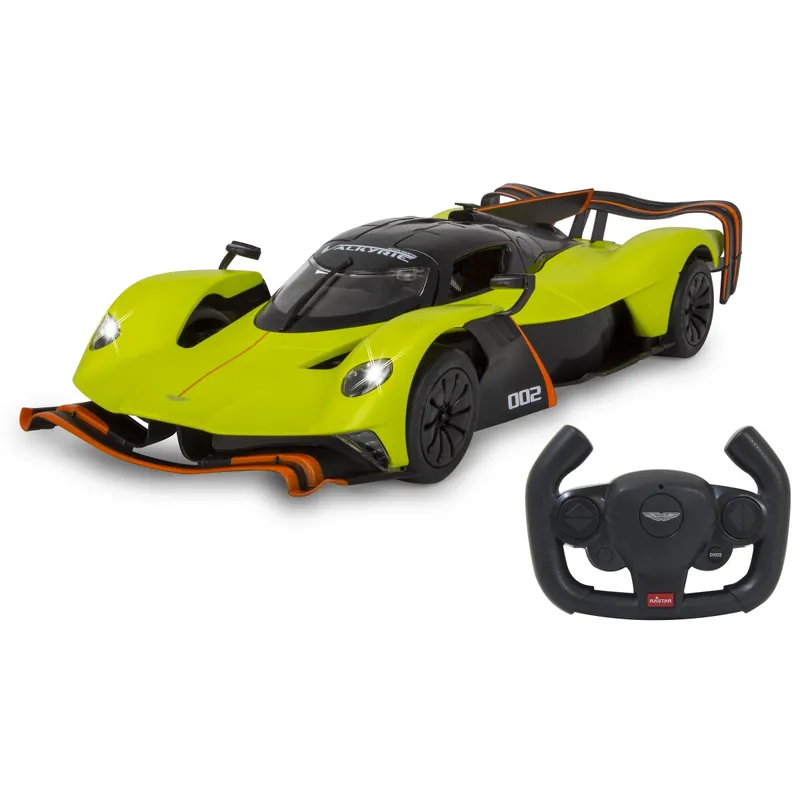 1 14 Jamara 402168 RC Sport Auto Aston Martin Valkyrie AMR Pro - Licht Groen - 2,4GHz RC Model Kant en Klaar Koopje