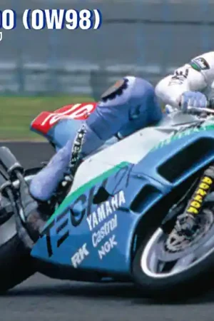 1 12 Hasegawa 21762 Yamaha YZR500 - OW98- TECH 21 1988 - Race Motorfiets Plastic Modelbouwpakket Uitverkoop