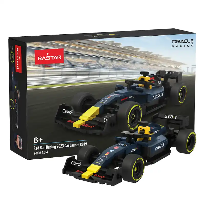 1 24 Jamara 402812 Oracle Red Bull Racing RB19 - Max Verstappen No. 1 Bouwstenen set Weekendaanbieding