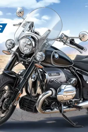 1 9 MENG MT006 BMW R18 Classic - Motorfiets Plastic Modelbouwpakket Express Levering