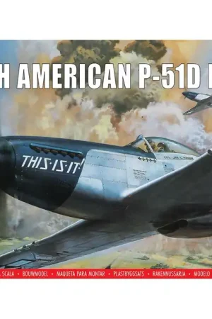 1 24 Airfix 14001V North American P-51 Mustang - Vintage Classics - Propeller Vliegtuig Plastic Modelbouwpakket Hete Deal