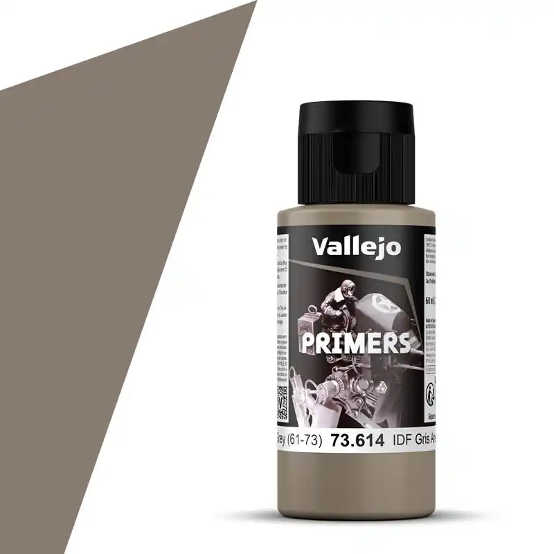 Vallejo 73614 IDF Isreali Sand Grey (61-73) - Primer - Acryl (60 ml) Verf flesje Lage Kosten