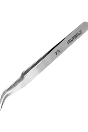 ModelCraft PTW2185/7 Extra Fine Curved Stainless Steel Tweezers (115mm) Gereedschap Speciale Aanbieding