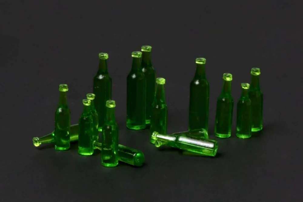 Lage Kosten 1 35 MENG SPS011 Beer Bottles for Vehicles/Dioramas Plastic Modelbouwpakket