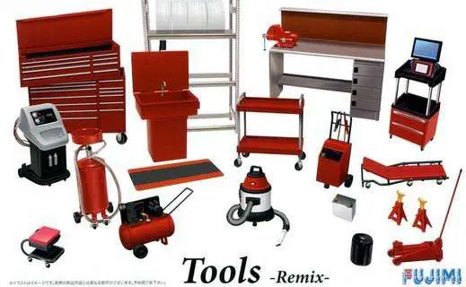 Express Levering 1 24 Fujimi 114392 Tools Remix Plastic Modelbouwpakket