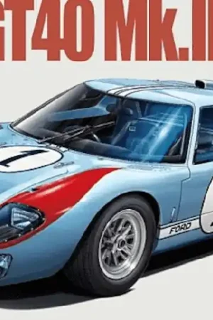 1 12 MENG RS002 Ford GT40 Mk.II‘66 Plastic Modelbouwpakket Direct Beschikbaar