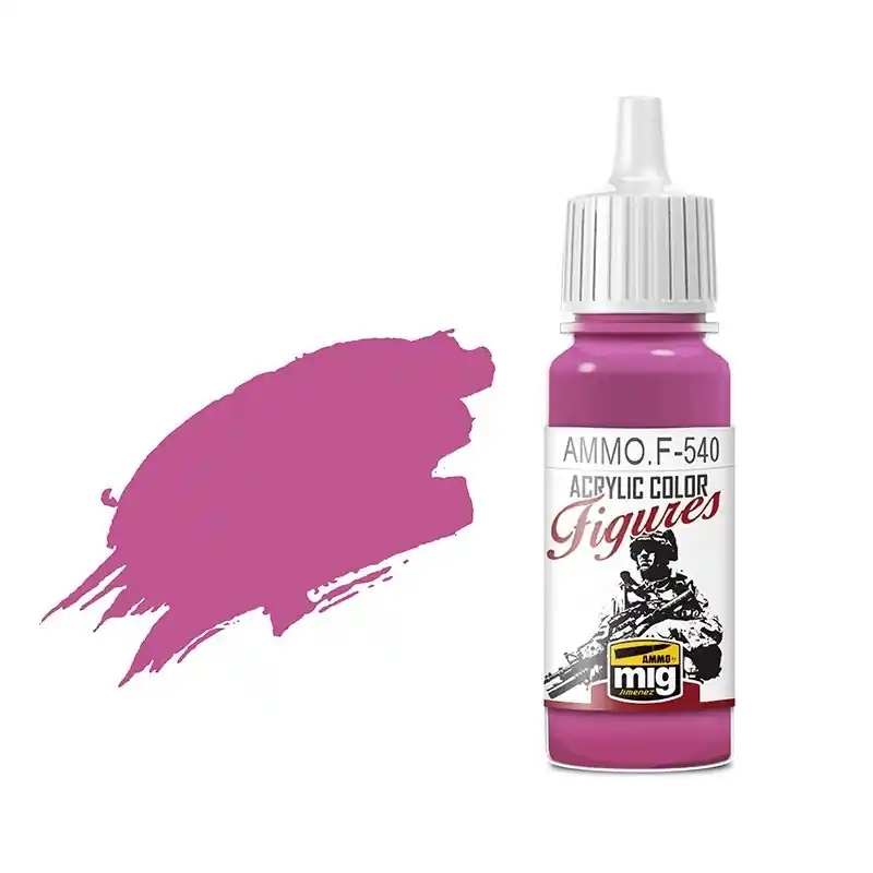 AMMO MIG F540 Figure Paints - Magenta Magenta - Acryl - 17ml Verf flesje Gereduceerde Prijs