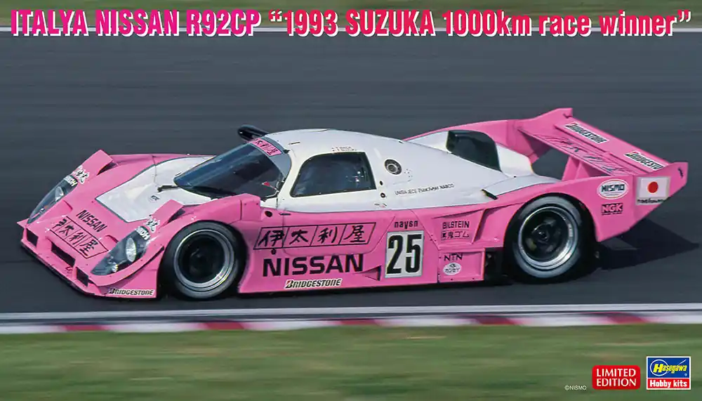 Weekendaanbieding 1 24 Hasegawa 20474 Italya Nissan R92CP 1993 Suzuka Plastic Modelbouwpakket