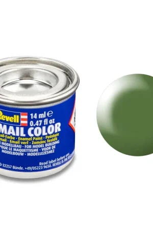 Voordeelprijs Revell 360 Fern Green - Satin - RAL6025 - Enamel - 14ml Verf potje