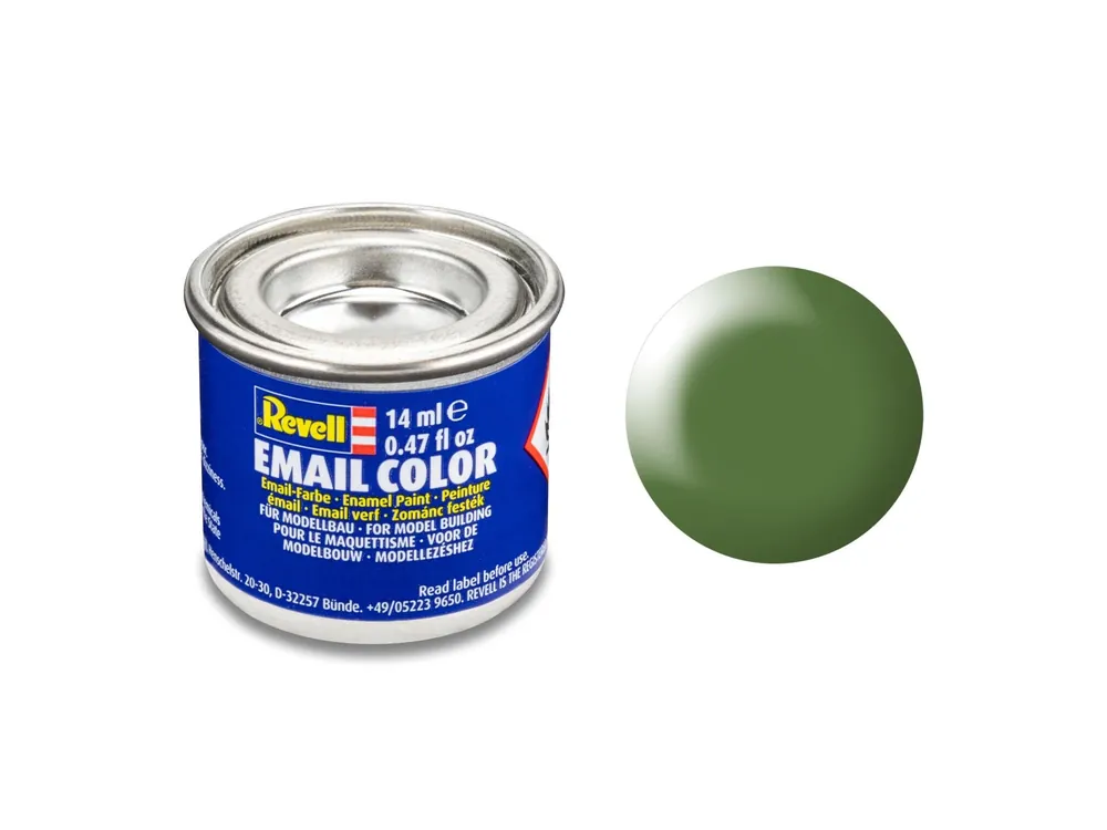 Voordeelprijs Revell 360 Fern Green - Satin - RAL6025 - Enamel - 14ml Verf potje