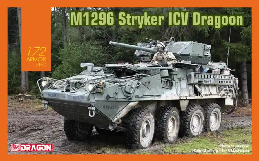 Dagaanbieding 1 72 Dragon 7686 M1296 Stryker ICV Dragoon Plastic Modelbouwpakket