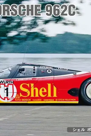 1 24 Hasegawa 20337 Shell Porsche 962C Race Car Plastic Modelbouwpakket Betaalbaar