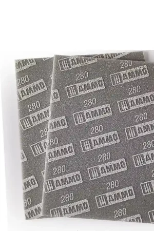 AMMO MIG 8558 Sanding Sponge Sheet - 280 grit Schuur-papier, blok of stick Nu Kopen