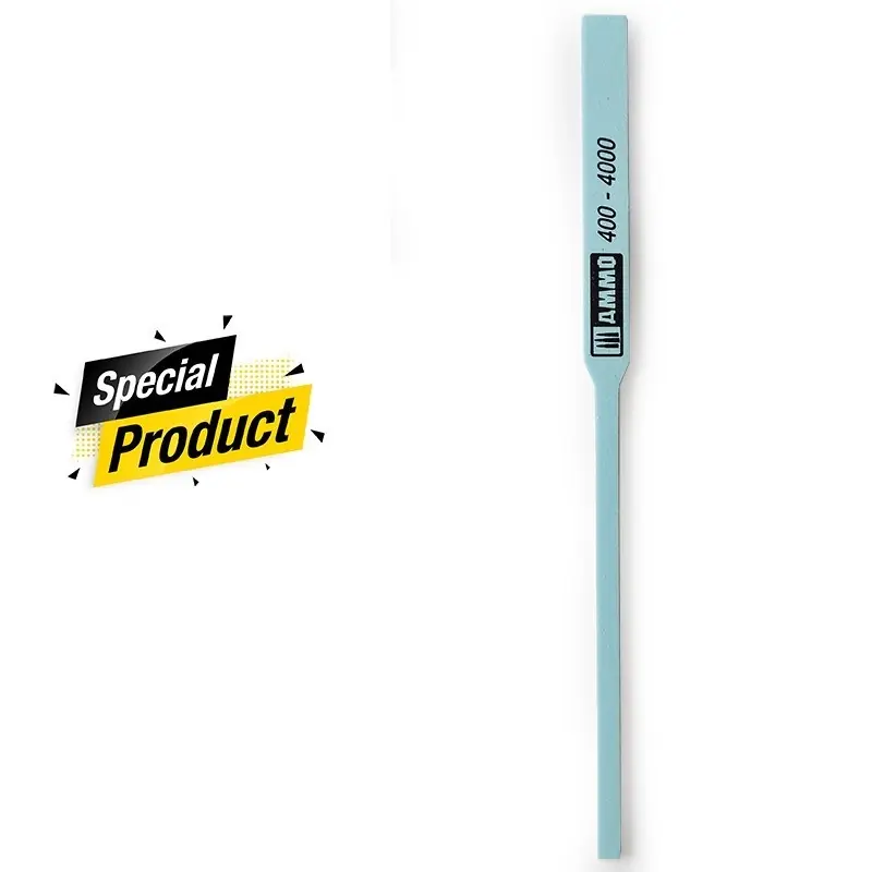 AMMO MIG 8566 Polishing Sanding Stick - 400/4000 grit Schuur-papier, blok of stick Koop Vandaag