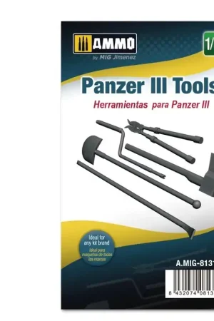 1 35 AMMO MIG 8131 Panzer III Tools Resin onderdeel Populair