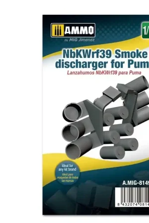 1 35 AMMO MIG 8149 NBKWRF39 Smoke Discharger for Puma Resin onderdeel Beperkt Aanbod