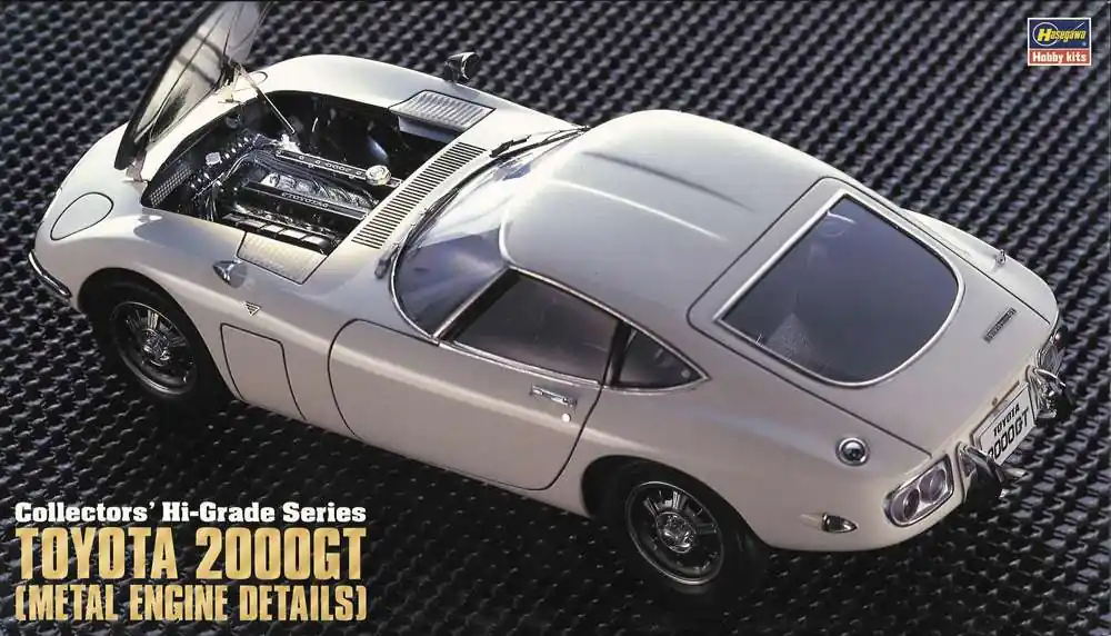 Laatste Versie 1 24 Hasegawa 51047 Toyota 2000GT Car with Metal Parts Plastic Modelbouwpakket