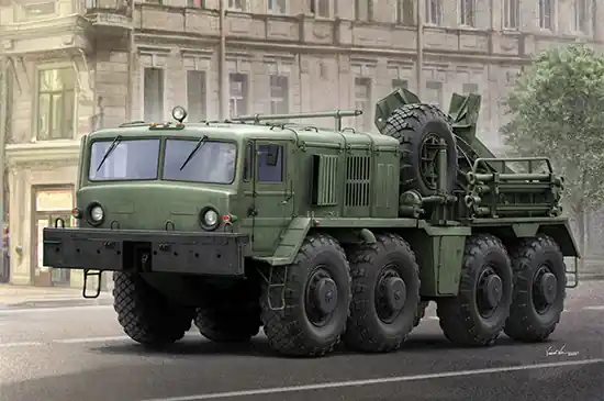 1 35 Trumpeter 01079 KET-T Recovery Vehicle based on the MAZ-537 Heavy Truck Plastic Modelbouwpakket Gratis Retour
