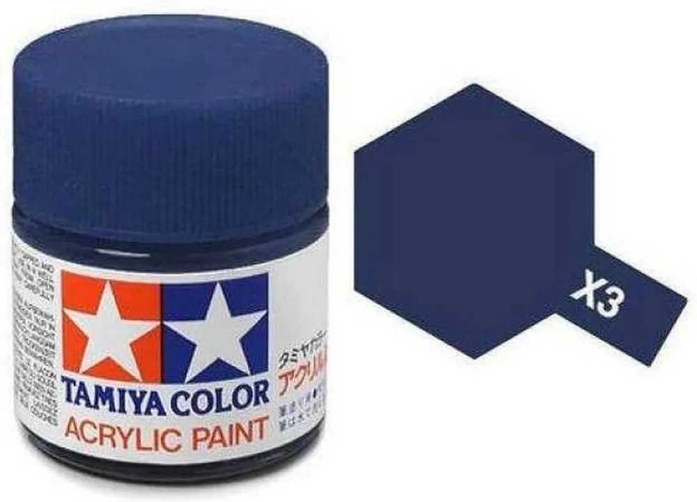Tamiya X-3 Royal Blue - Gloss - Acryl - 23ml Verf potje Gecertificeerd