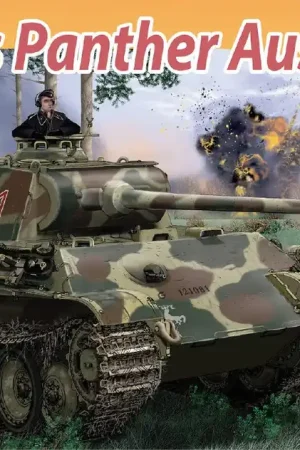1 72 Dragon 7698 Panzerkampfwagen V Panther - Befehls Panther Ausf. G - Tank Plastic Modelbouwpakket Op = Op