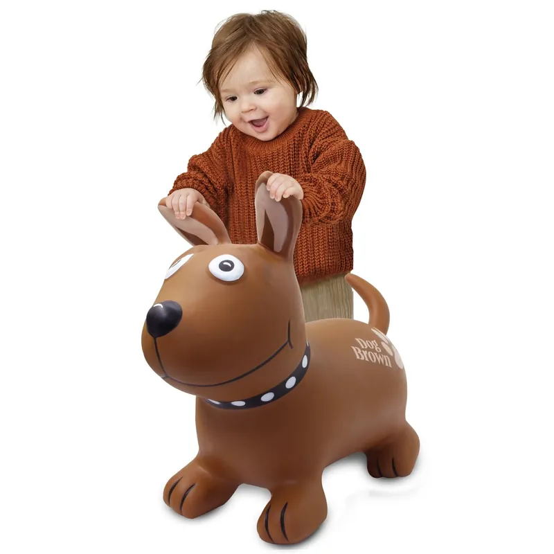 Laatste Kans Jamara 466004 Skippydier Hond - Bruin - Junior met Pomp