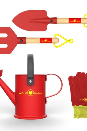 Wolf Garten Kinder Speelgoed – 4-delige tuingereedschapset met accessoires RC Model Kant en Klaar Koop Vandaag