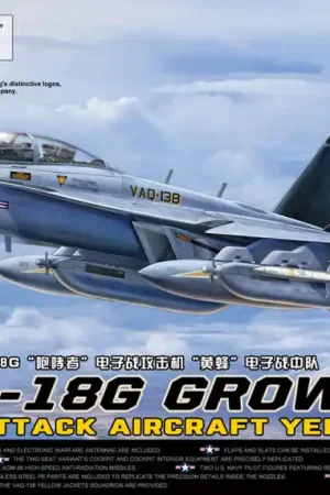 1 48 MENG LS019 Boeing EA-18G Super Hornet Growler - Elektronisch Aanvalsvliegtuig Yellow Jackets Plastic Modelbouwpakket Express Levering