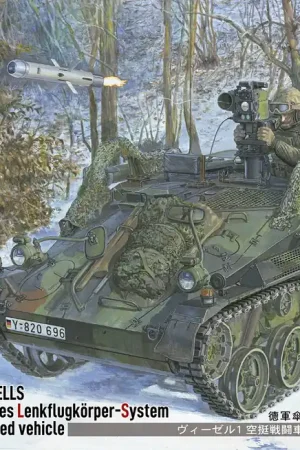Actieprijs 1 35 AFV Club 35352 Duitse Waffentrager Wiesel 1 MELLS - Duits leger luchtmobiel gevechtsvoertuig Plastic Modelbouwpakket
