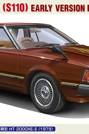 1 24 Hasegawa 20731 Nissan Gazelle - S110 - Vroege Versie HT 2000XE-II - 1979 - Auto Plastic Modelbouwpakket Lage Prijs