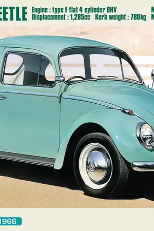 1 24 Hasegawa 20732 Volkswagen Beetle Type 1 -1996 - Auto Plastic Modelbouwpakket Gratis Retour