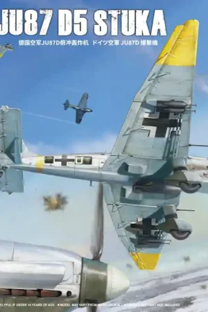 Korting 1 35 Border Model BF012 Junkers Ju 87 D5 Stuka - Propeller Vliegtuig Plastic Modelbouwpakket