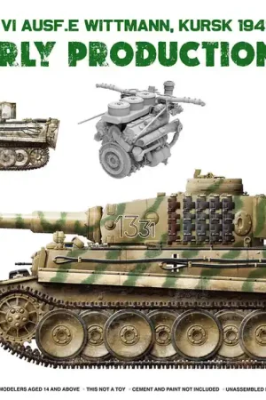 1 35 Rye Field Model 5139 Sd.Kfz. 181 Pz.Kpfw. VI Ausf. E Tiger I Vroege Productie - Kursk 1943 - Standaardversie Plastic Modelbouwpakket Veilige Betaling