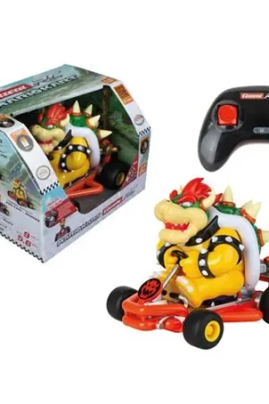 1 18 Carrera RC Auto - Mario Kart™ - Pipe Kart - Bowser - 21cm Lang - 2,4GHz RC Model Kant en Klaar Goedkoop