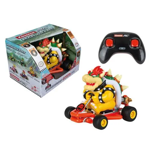 1 18 Carrera RC Auto - Mario Kart™ - Pipe Kart - Bowser - 21cm Lang - 2,4GHz RC Model Kant en Klaar Goedkoop