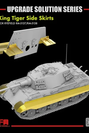 1 35 Rye Field Model 2091 Upgrade Solution Series - Zijschermen voor King Tiger - Rye Field 5137+5138 Photo-etch Bestel Nu
