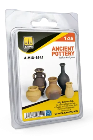 1 35 AMMO MIG 8941 Oud Aardewerk - 3D-geprint - 5 Stuks Resin onderdeel Beste Prijs