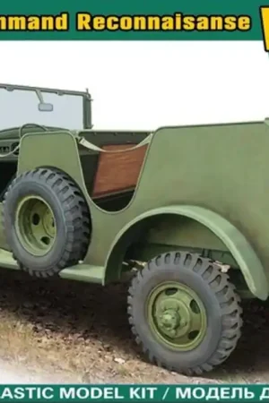 1 72 ACE 72598 Dodge WC-23 0,5-ton 4x4 - Command Reconnaissance WWII - Amerikaans Verkenningsvoertuig Plastic Modelbouwpakket Exclusieve Aanbieding