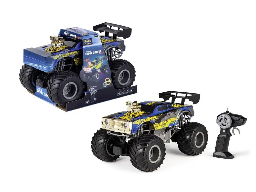 1 8 Revell 24589 RC Monster Truck - GhostDriver XXL - 43x29x26,4cm - 2,4GHz RC Model Kant en Klaar Betrouwbaar