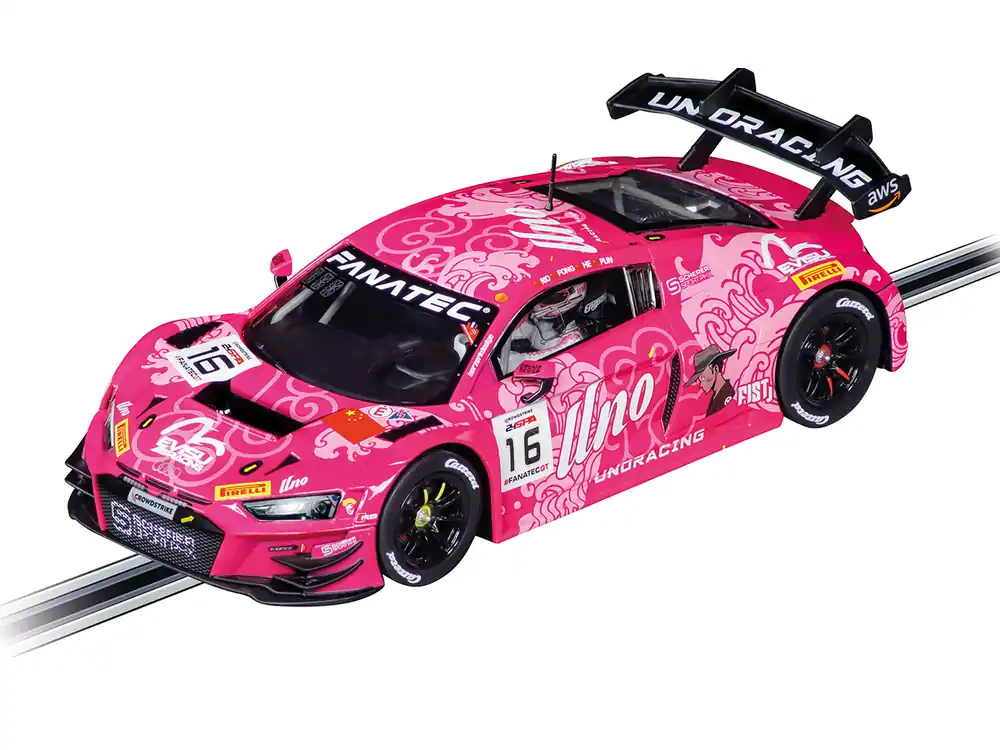 1 24 Carrera DIGITAL 124 - Audi R8 LMS GT3 evo II Uno Racing Team No.16 Racebaan auto Actieprijs